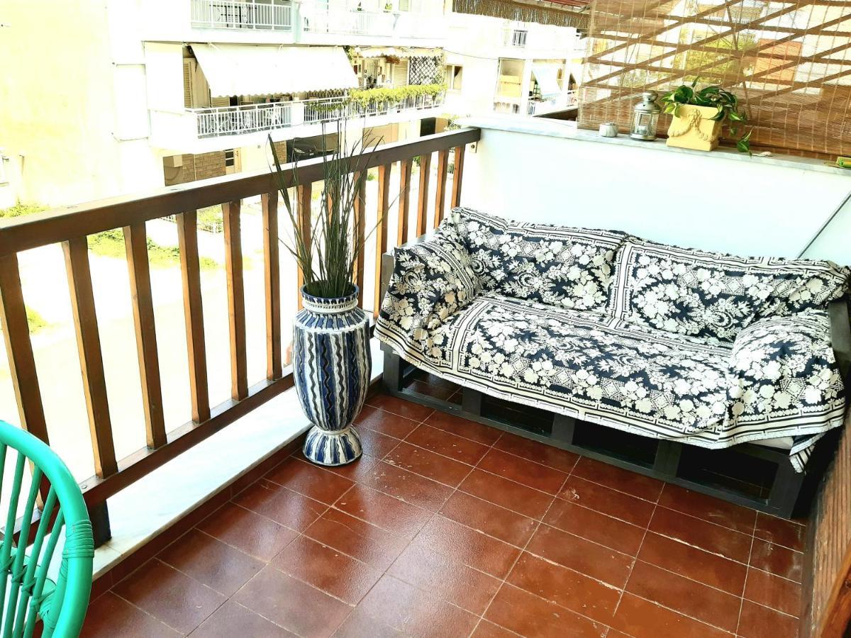 Perea Beach And Sea View Apartment Peraía Екстериор снимка